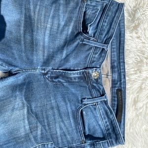 Black Orchid dark denim jeans.